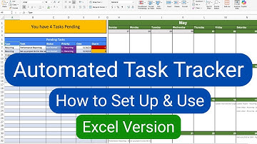 Hoe u uw geüpgradede, automatische taaktracker in Excel instelt en gebruikt - Volledige handleiding