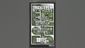 Dark Tech Map Tiles