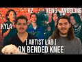 Twin Musicians REACT - KYLA, KZ, YENG & ANGELINE - ON BENDED KNEES [ARTIST LAB]