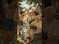 Gaav Mein Garami Ke Din | Ghibli Style Childhood Memories #shorts #garmi #ghiblistyle #childhood
