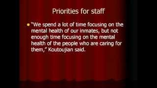 Suicides Among Correctional Officers ~ Cause and Effects