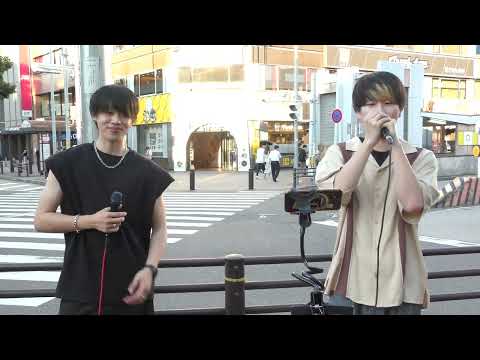 2022.9.11 ＃キンモクセイ（オレンジスパイニクラブ）　＃たかき　＃拓朗　＃路上ライブ　＃金山駅　@taka_____gram  @10969tkr