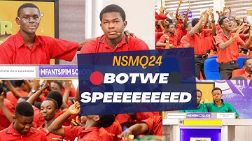 #NSMQ2024 | MFANTSIPIM SCHOOL DOMINATES IN SPEED RACE AGAINST PREMPEH COLLEGE - SWEDRU SHS BLEEDS