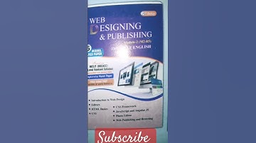 Web Designing Book |Best book for Coding|#trending #webdesign #shorts #books