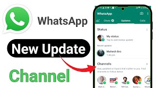 WhatsApp New Update | WhatsApp Channel | How to create Channel in WhatsApp | WhatsApp Status update