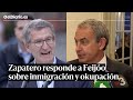 Zapatero responde a feijo sobre inmigracin y okupacin hablamos de seres humanos