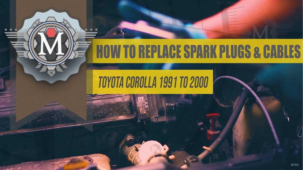 Easiest Way to Replace Spark Plug Cables and Spark Plugs Toyota Corolla