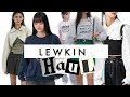 LEWKIN HAUL - Korean Fashion &amp; newest trends in Korea [ try on ]