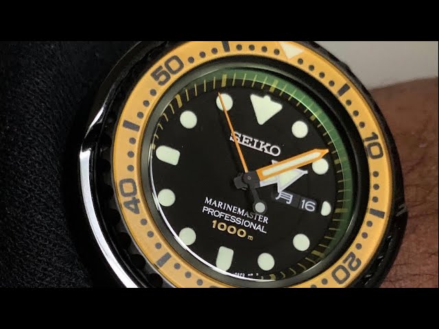 Seiko Tuna Marine Master 1000 SBBN027 - YouTube