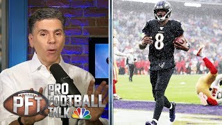 Are defenses targeting Lamar Jackson's legs? | Pro Football Talk | NBC Sports