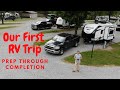 Our First RV Trip In The Heartland Mallard Travel Trailer (From Preparation Through Completion)