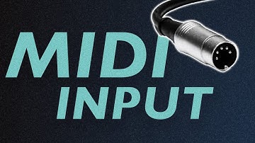 MIDI Input in Patterning 3 - Map Controllers, Record Automation & Perform Live