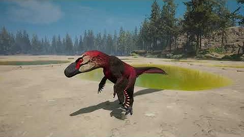 Path of Titans | Achillobator barbatus sounds