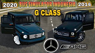 Mercedes benz g class G63 اضافة مود bus simulator indonesia