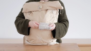 How to clean your WAYKS backpack