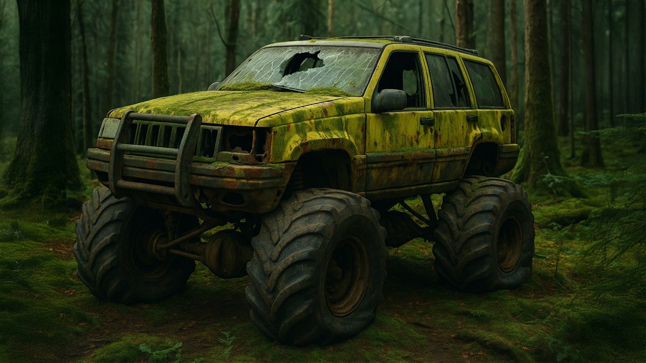 FULLY Restoration Abandoned MONSTER TRUCK | Restore FORGOTTEN JEEP For 40 Years Ago