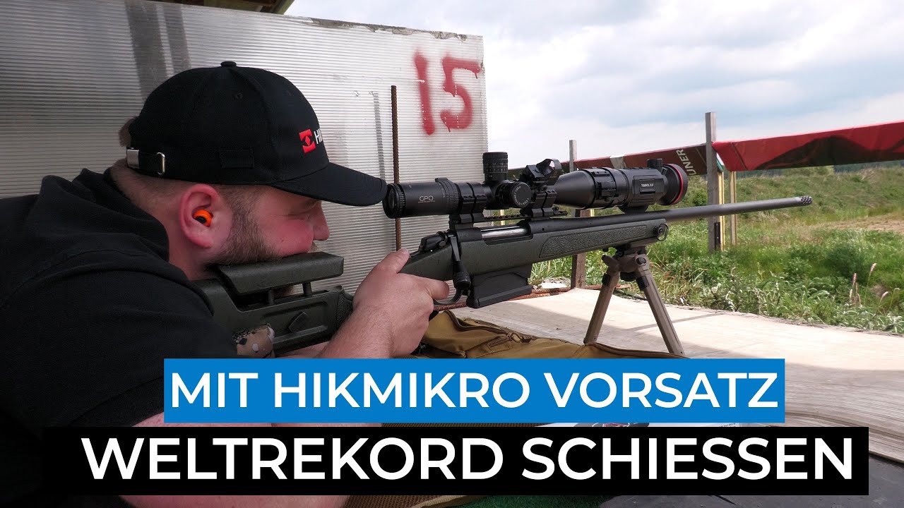 Weltrekord 1240 Meter - Hikmicro Vorsatzgerät THUNDER 3.0