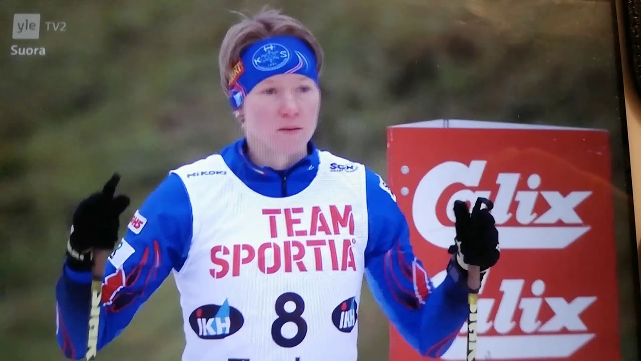 Rovaniemi 11.11.2018 hiihdon Suomen cup, perint sprintti, Leena Nurmi Lempäälän Kisa