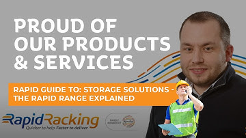 Rapid Guide To: Storage Solutions - The Rapid Range Explained