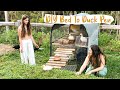 Building A Chicken Coop / Duck Pen From An Old Bed!