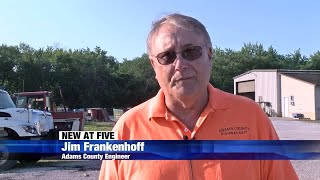 Adams County roadwork