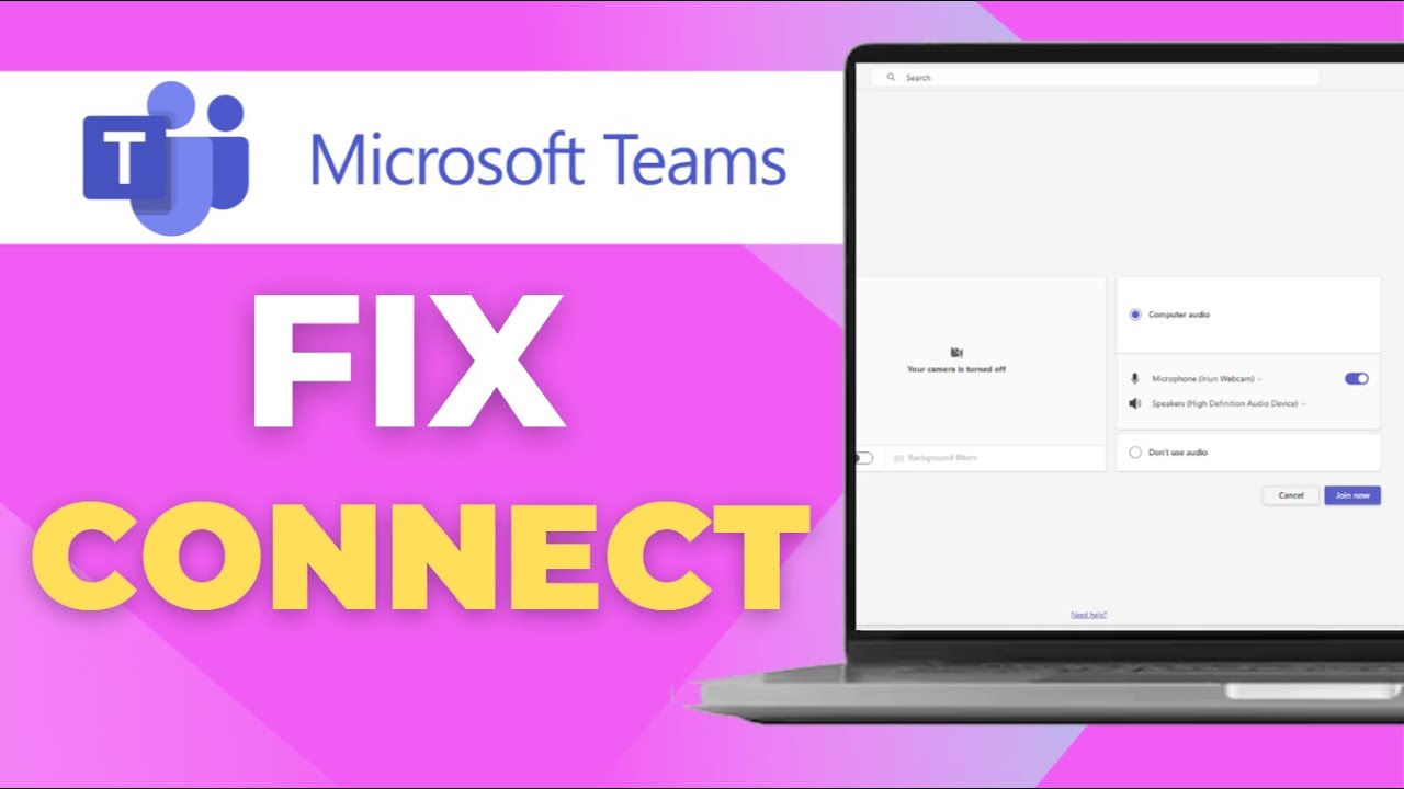 How To Fix Microsoft Teams Connect 2025 Step by Step - YouTube