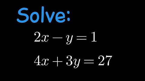 Maths Olympiad | Simple simultaneous equation | Can you solve?