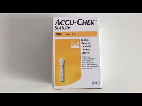 Ланцеты Accu-Chek Softclix.