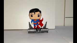 Superman jim lee deluxe pop! vinyl | unboxing and review
