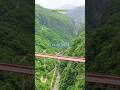 BRIDGE IN THE HIGHEST VALLEY 🥶🥶#amazingchina #bridge #valley #ypwshort
