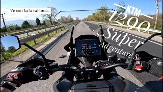 Güçlü ve Titrek - Kafa Sallayan Motosiklet - KTM 1290 Super Adventure S Test Sürüşü