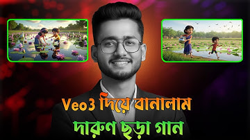 AI দিয়ে ভিউয়ারের দেয়া ছড়া গান বানালাম  Bangla Kids Rhyme  Hridoy Technology