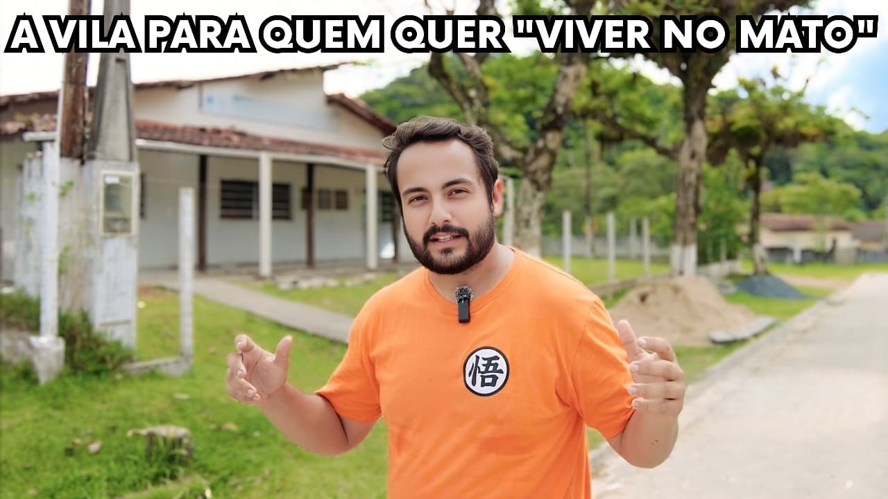 Como é MORAR em uma VILA ISOLADA entre o MAR e a FLORESTA no Litoral do Brasil