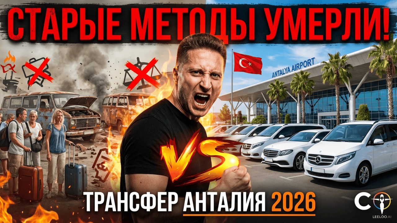 СТАРЫЕ МЕТОДЫ УМЕРЛИ! | Трансфер Анталия 2026 | Революция началась | Leeloo.AI