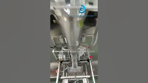 Samll ruber ring vibrating sorting double bowl vertical counting filling sealing bagging packing mac