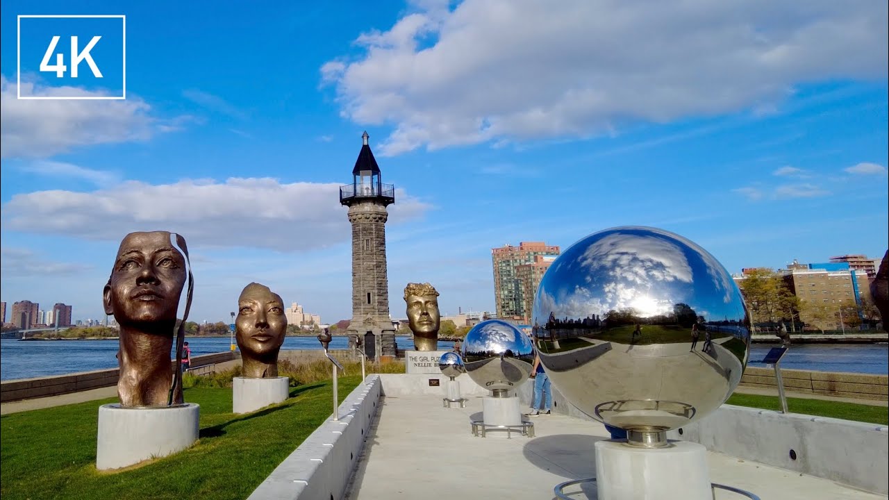 Roosevelt Island, NYC - Walking Tour | 4K