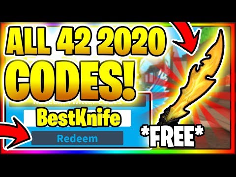 2020 All 42 New Secret Op Working Codes Roblox Murder Mystery - murder mystery roblox knife codes 2020