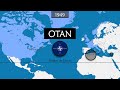 Historia de la OTAN - Síntesis en mapas