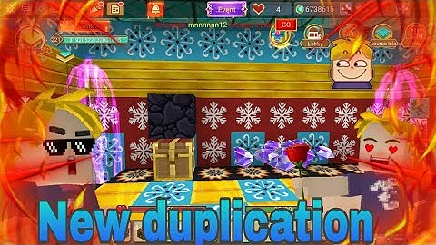 New duplication glitch 2.21.2 skyblock || blockman go