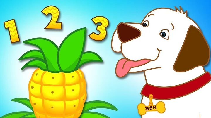 HooplaKidz | One Pineapple | Kids Song