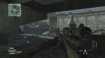 Mw3 Sniping MsR clip (Interchange)