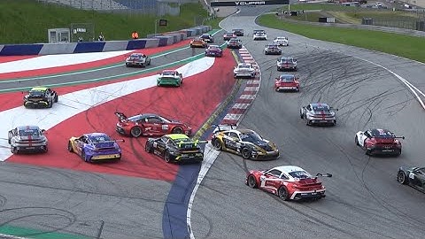 Porsche Sprint Challenge Suisse Crash and Action Spielberg 2025