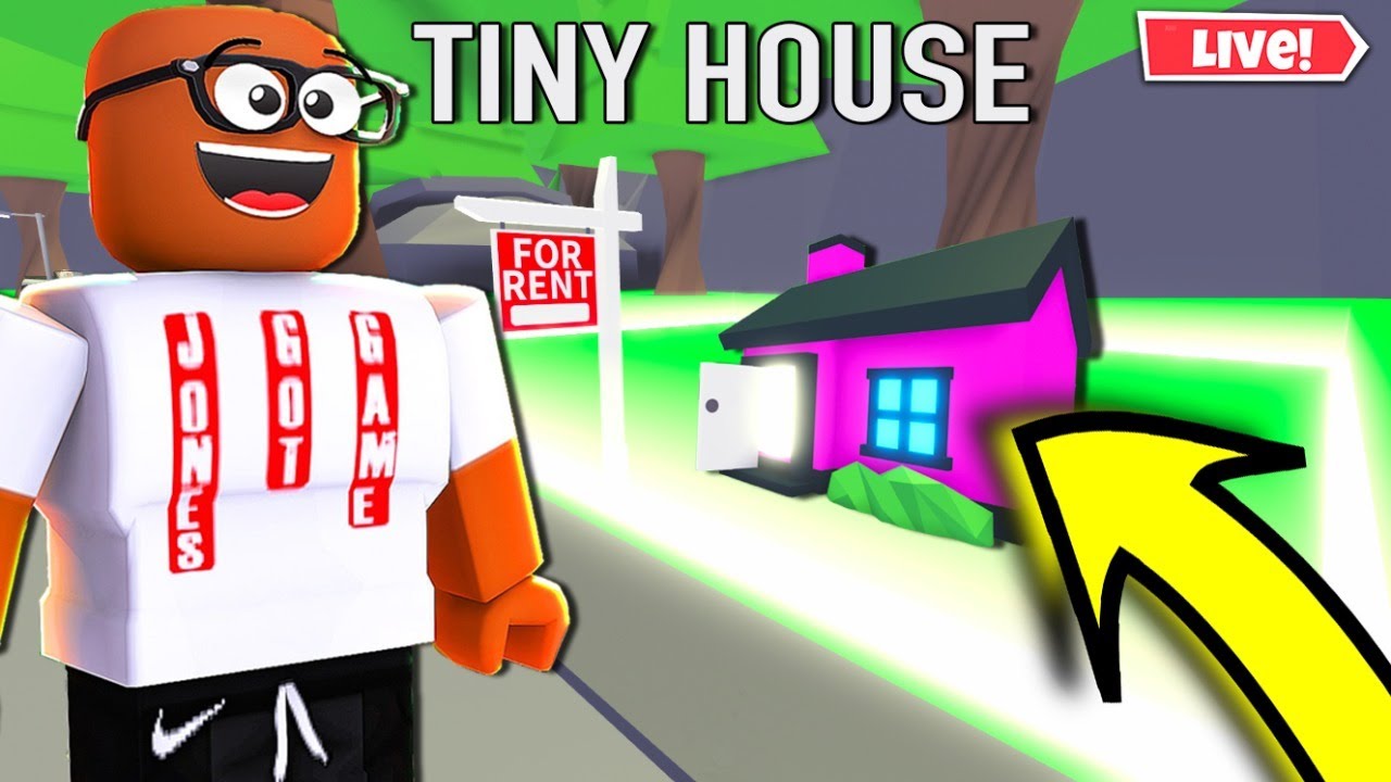 Building A Tiny House But Subscribers Decide Everything Roblox Adopt Me Youtube - how to build a fashion runway roblox youtube
