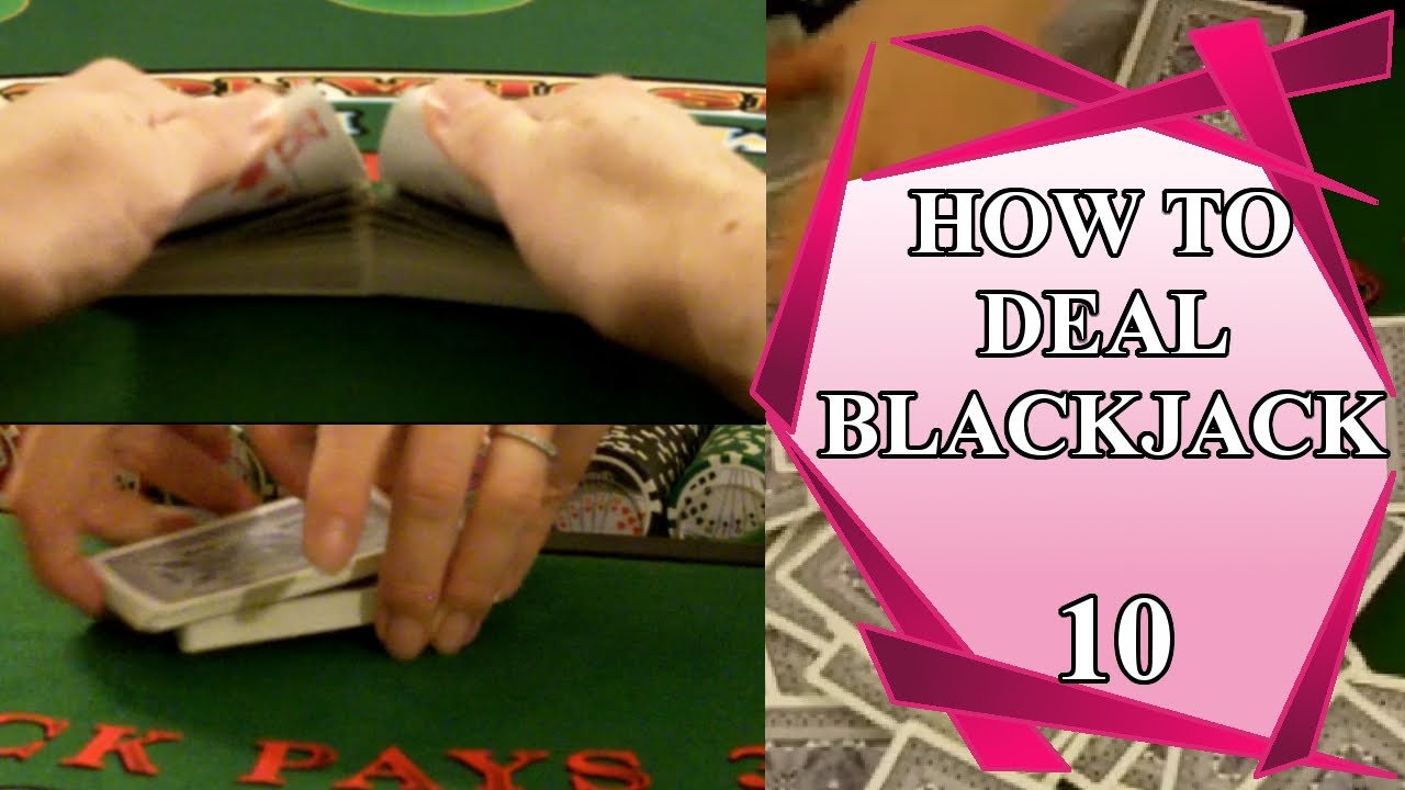 Blackjack Dealer Tips How to Shuffle a Single or Double Deck 10