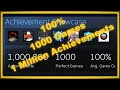 Steam - 1,000,000 Achievement, 1,000 Perfect Game, 100% AGC Milestone