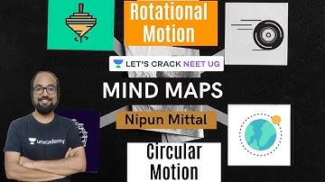 Circular Motion and Rotational Motion | Mind Maps | NEET 2021 | Nipun Mittal