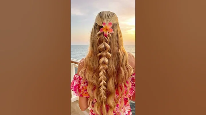 Hair inspo for summer!! 🌺|| #rianaasvlogs #music #preppy #moana #summer #hair #haircare #hairstyle