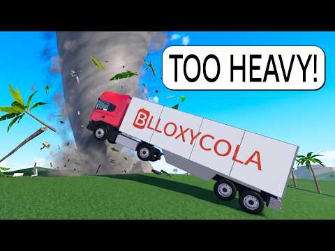 I Put a TRUCK in the TORNADO BUT It Was TOO HEAVY...