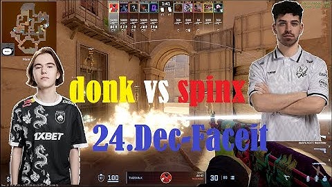 donk (17-12) vs Spinx /faceit /anubis/ 24.Dec #cs2 #fps #pov #gaming