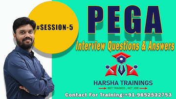 #Pega Interview | Interview question and Answers Day 5 | Pega Training Call / Whatsapp +919652532753